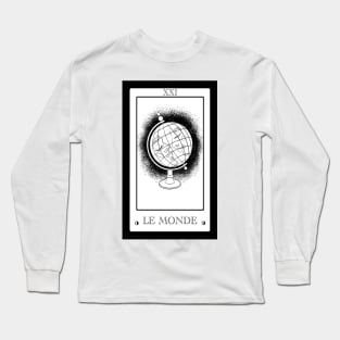 The World tarot Long Sleeve T-Shirt